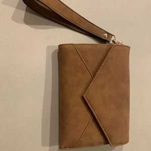 Brown Suede Wallet
